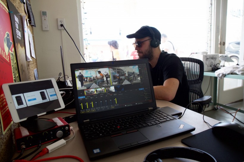 Focusrite Clarett 8Pre 音频接口是 Lot Radio 网络电台的首选设备