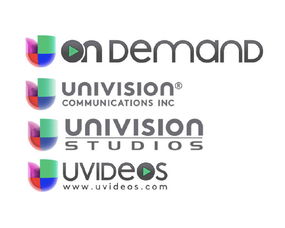 美国西班牙语电视网univision新logo