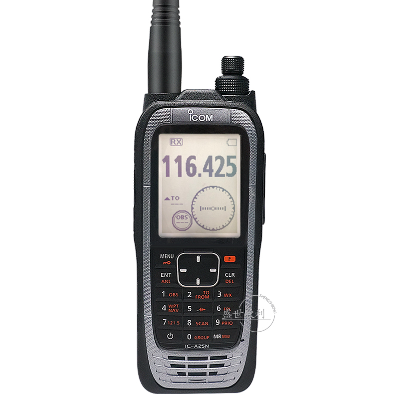 ICOM 艾可慕 IC-A25N 航空手持电台 内置蓝牙GPS对讲机IC-A24升级